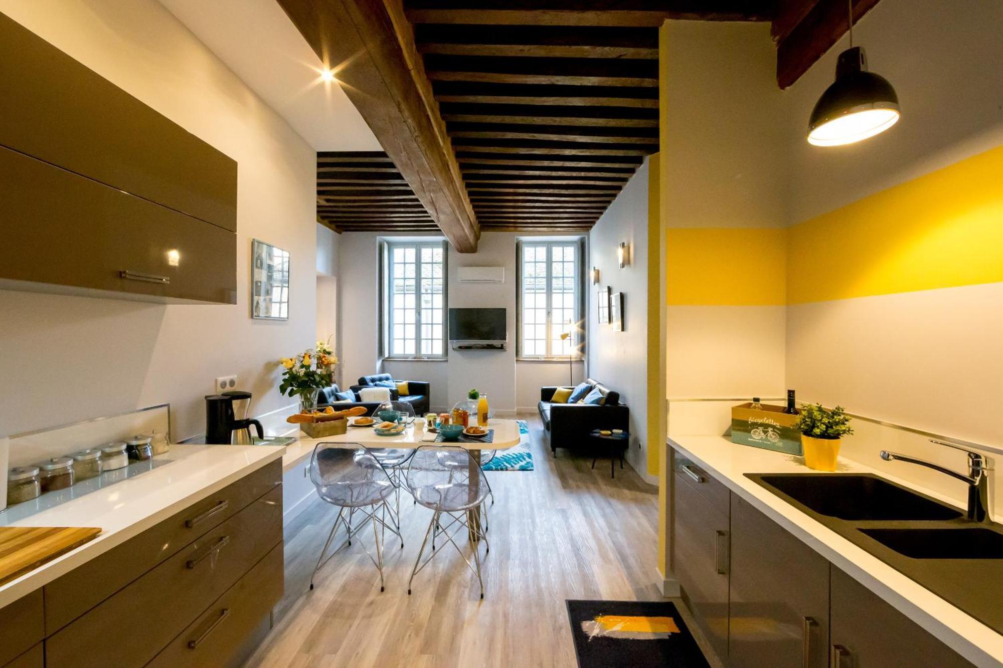 Residence Beaune Sweet Home, 4 Appartements D'Exception Avec Parking Inclus Room photo